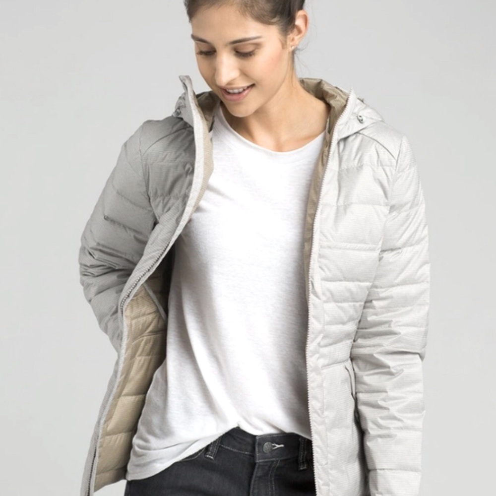 PrAna ultra lightweight down jacket
